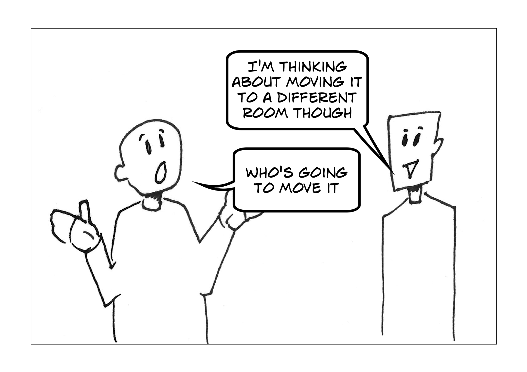 trouble